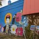 Frida Kahlo Mural by Geoff Bevington