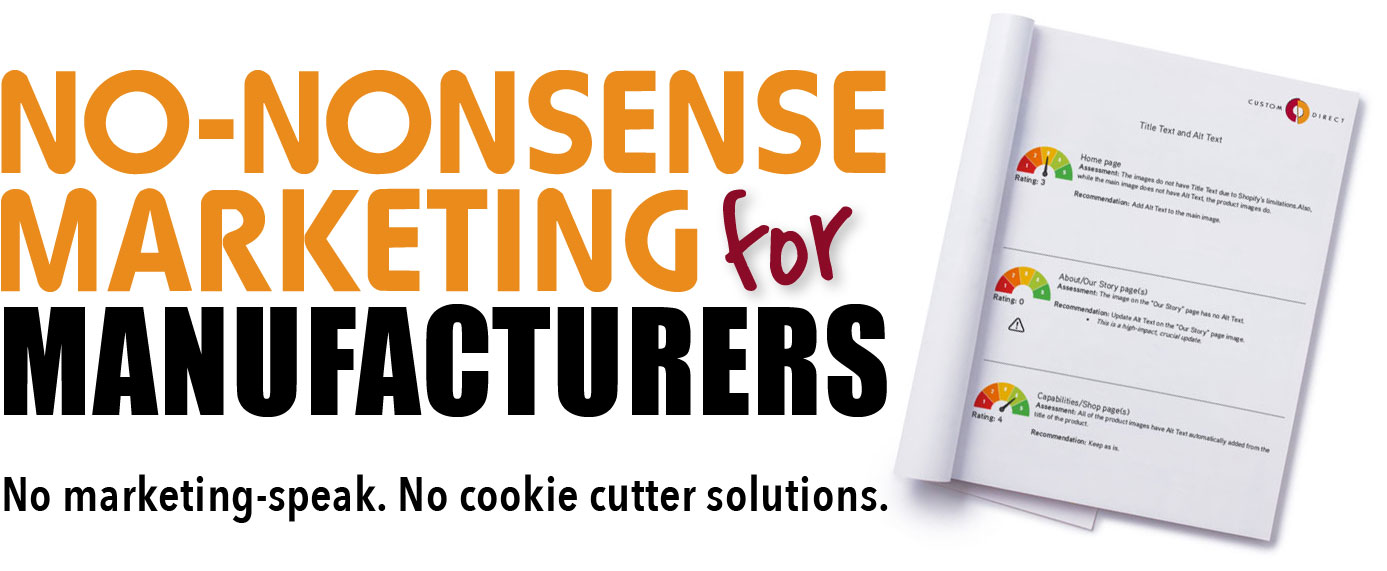 No-Nonsense Marketing for Manufacturers