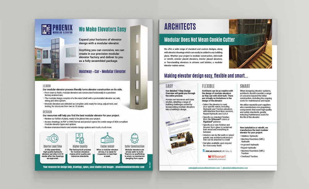 Phoenix Modular Elevator 4-pager