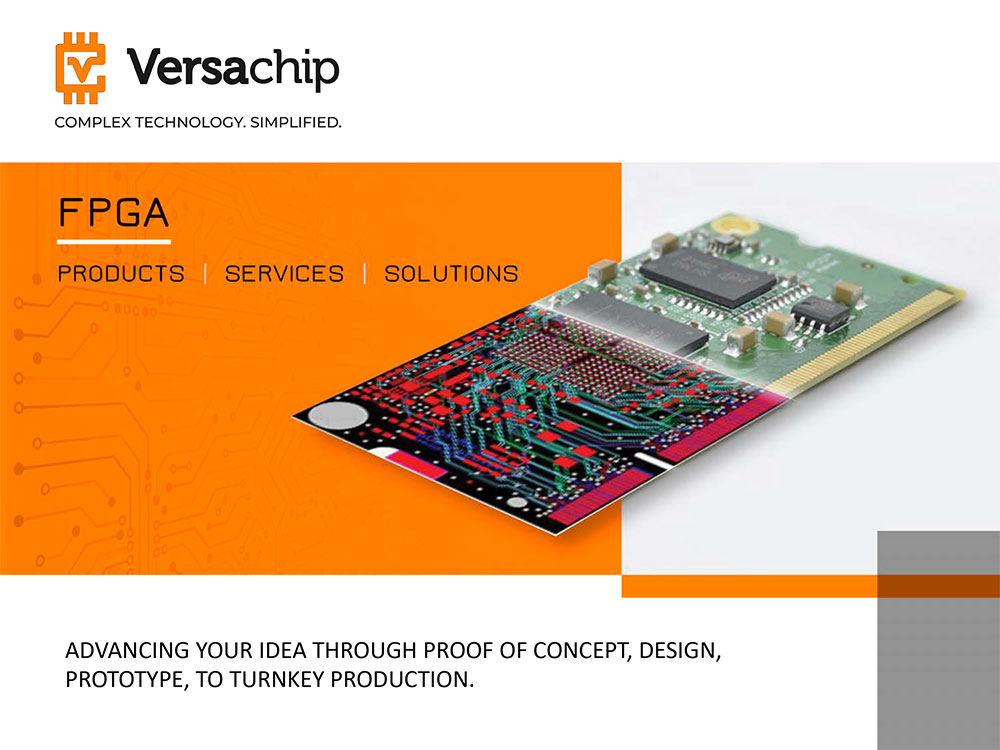 Versachip Powerpoint Cover