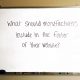 writing on white board