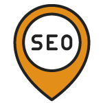 SEO key page review icon